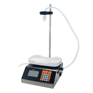LF-250 Riempitrice semi automatica per succo di succo, profumo, bevanda, acqua, bottiglia di plastica, pistone, miele, riempitrice per liquidi