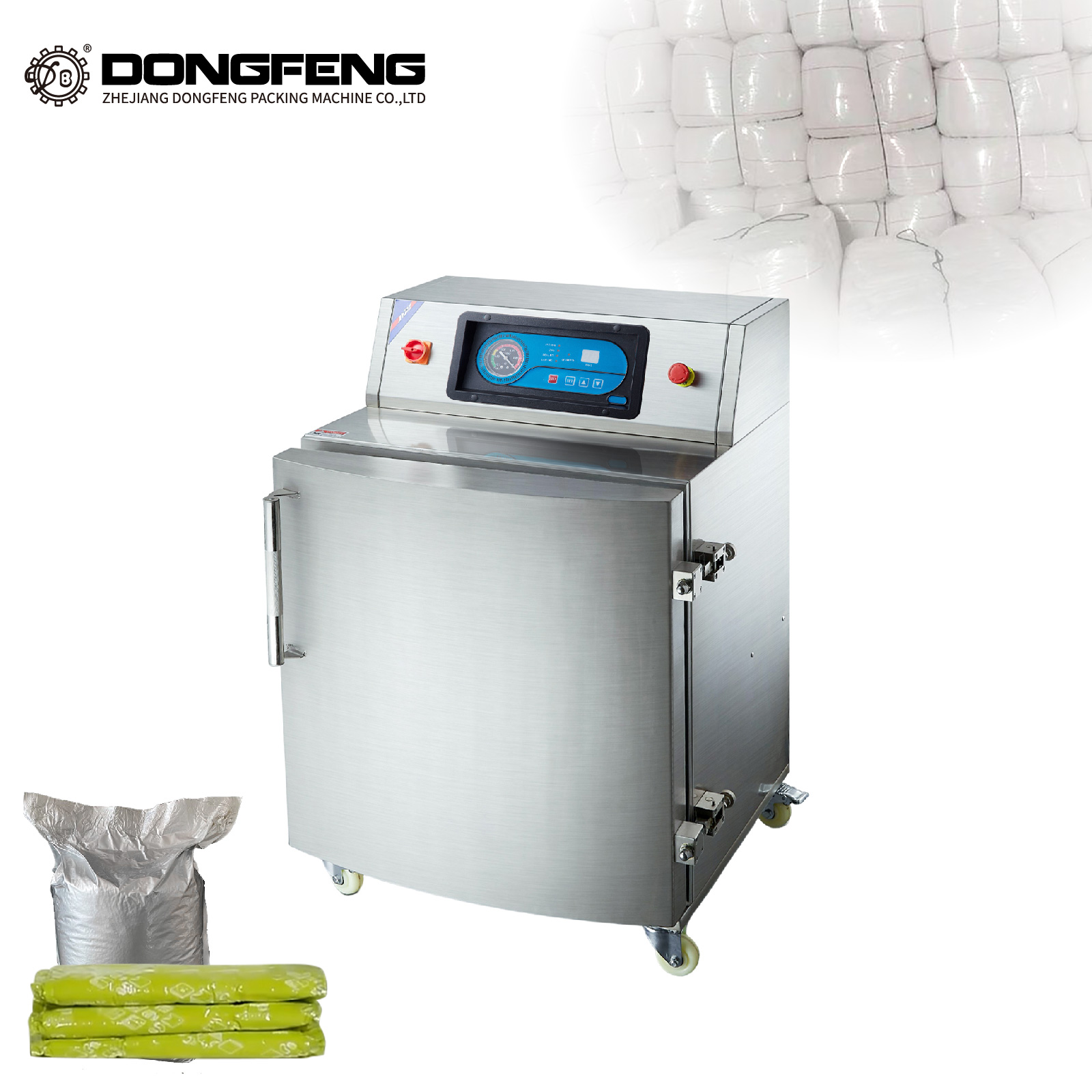 Vertikal kammarvakuumf&ouml;rpackningsmaskin DZL-600