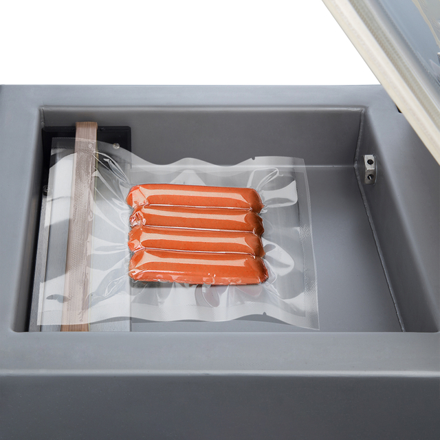 M&aacute;quina de envasado al vac&iacute;o peque&ntilde;a de escritorio DZ-250, m&aacute;quina de sellado al vac&iacute;o de alimentos de alta potencia para el hogar