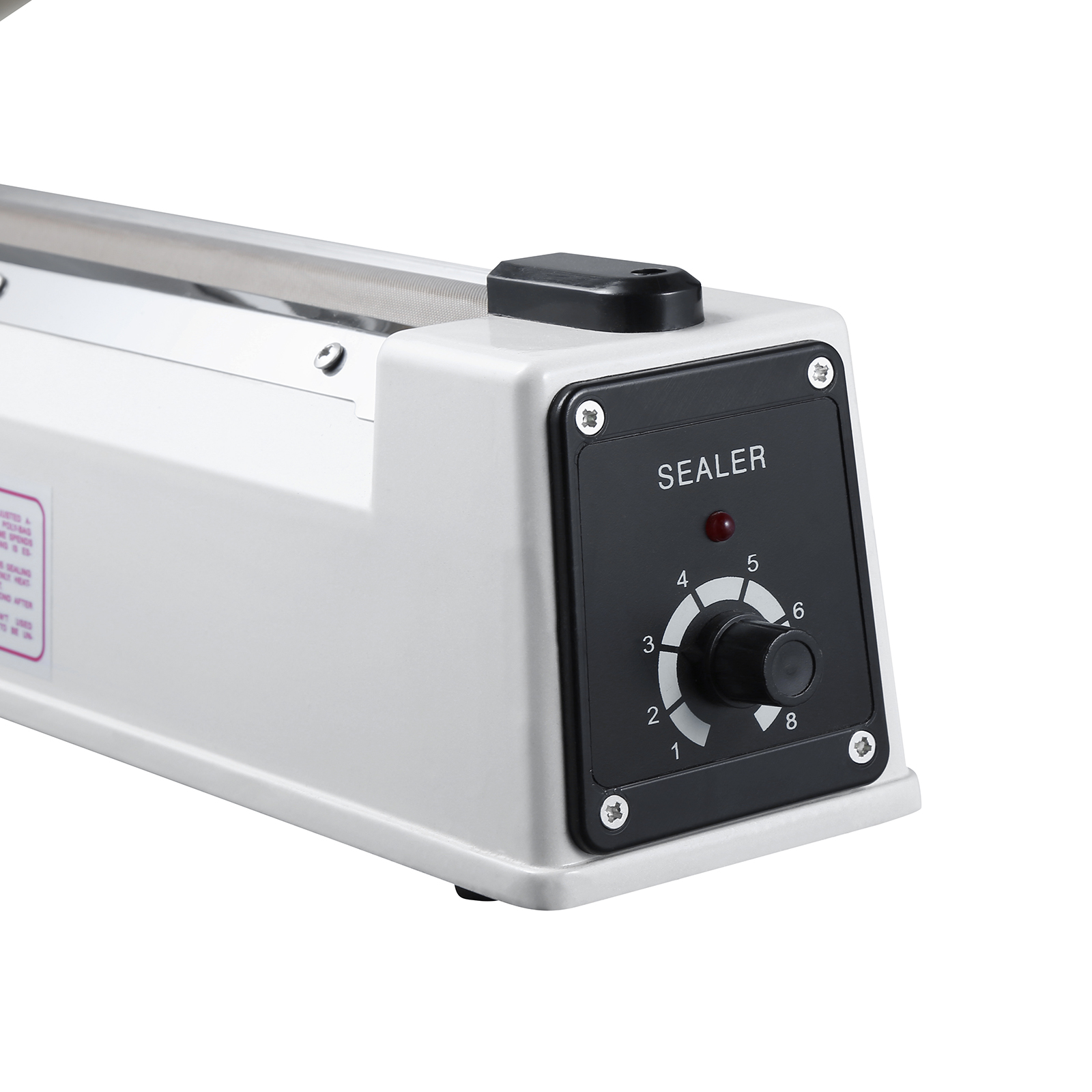 PFS-400C-5MM Foot Operation Foot Pedal Heating Sealer / Vertical Aluminum Foot Pedal Sealer Heat Plaachine
