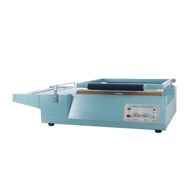Μηχανή σφράγισης και κοπής σχήματος L FC-5540: Ταυτόχρονα σφραγίζει και κόβει θερμοσυστελλόμενη συσκευασία για αποτελεσματική συσκευασία του προϊόντος.