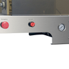 SLF- Riempitrice semiautomatica per liquidi (olio/bevanda/shampoo) con sistema pneumatico a controllo pneumatico in acciaio inossidabile