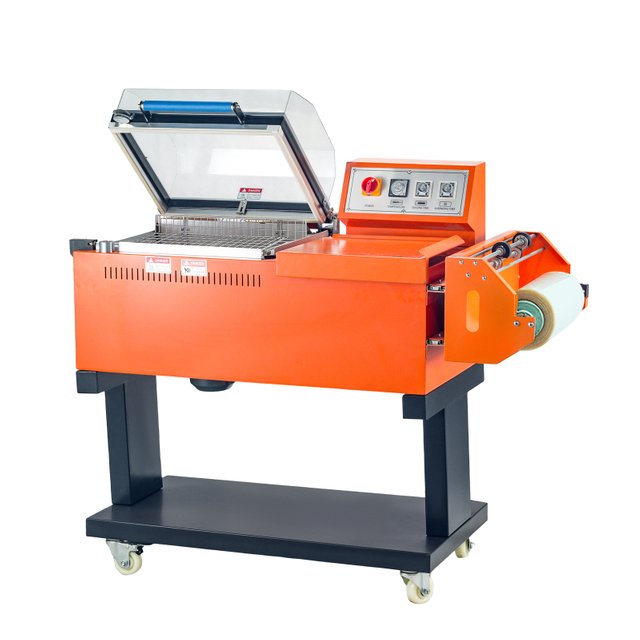 FM-5540 Macchina avvolgitrice termoretraibile per tubi termoretraibili per imballaggio a tunnel automatico veloce