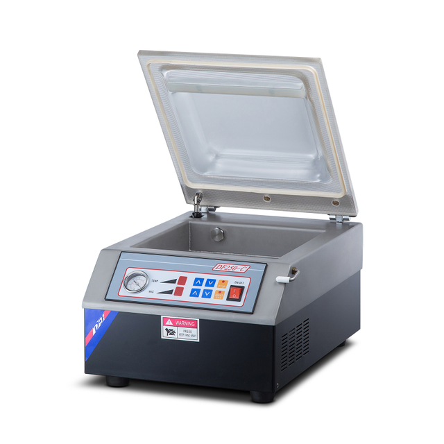 M&aacute;quina de envasado al vac&iacute;o peque&ntilde;a de escritorio DZ-250, m&aacute;quina de sellado al vac&iacute;o de alimentos de alta potencia para el hogar