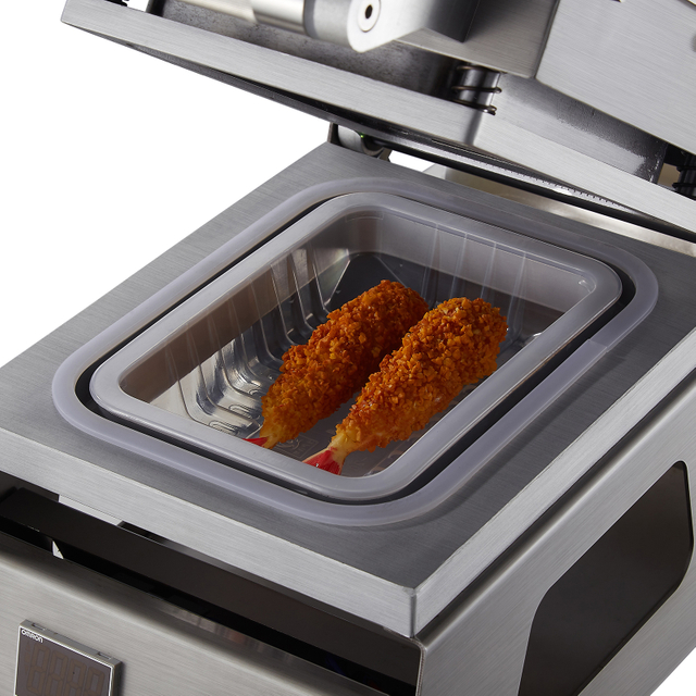 SY-01 Handmatige traysealer Huidfilm Vacu&uuml;mverpakkingsmachine voor PP PE-film Verse hitteafdichtingspakket