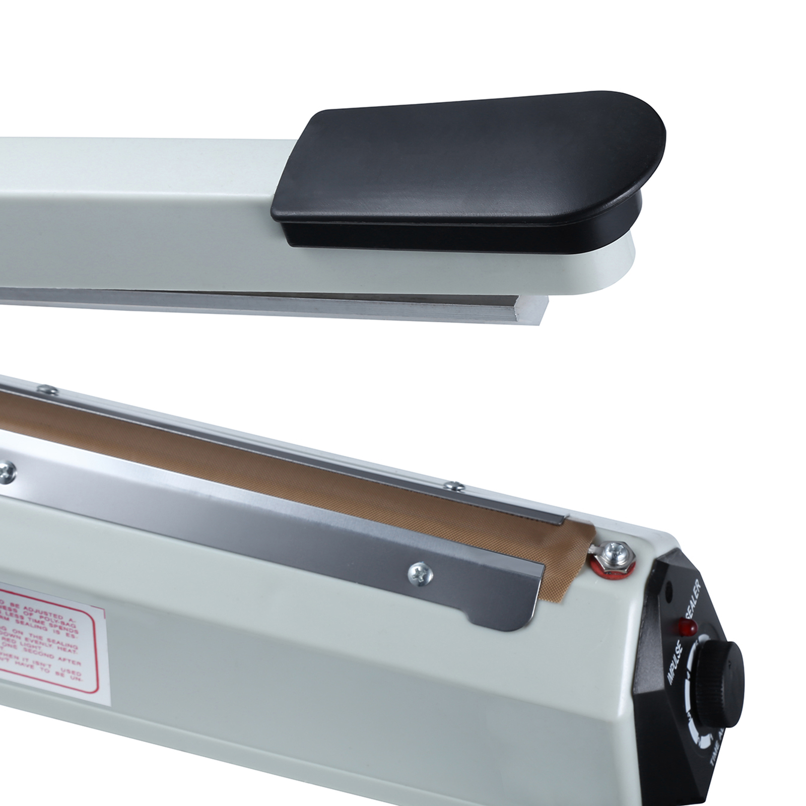 PFS-200P Foot Operation Foot Pedal Heating Sealer / Vertical Aluminum Foot Pedal Sealer Heat Plastic Bag Sealing Machine