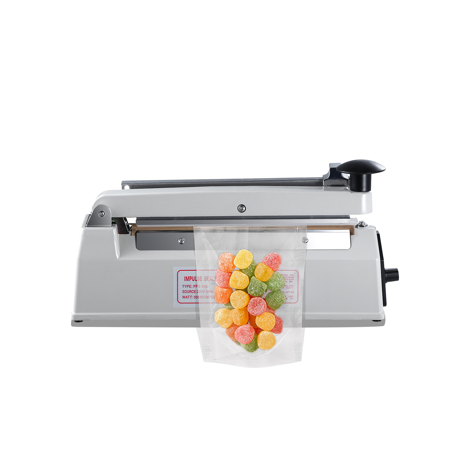 PFS-200C-5MM Termosaldatrici per alimenti Sigillante per sacchetti Sigillante per sacchetti Lavaggio a macchina Riempimento Sigillatura e confezione