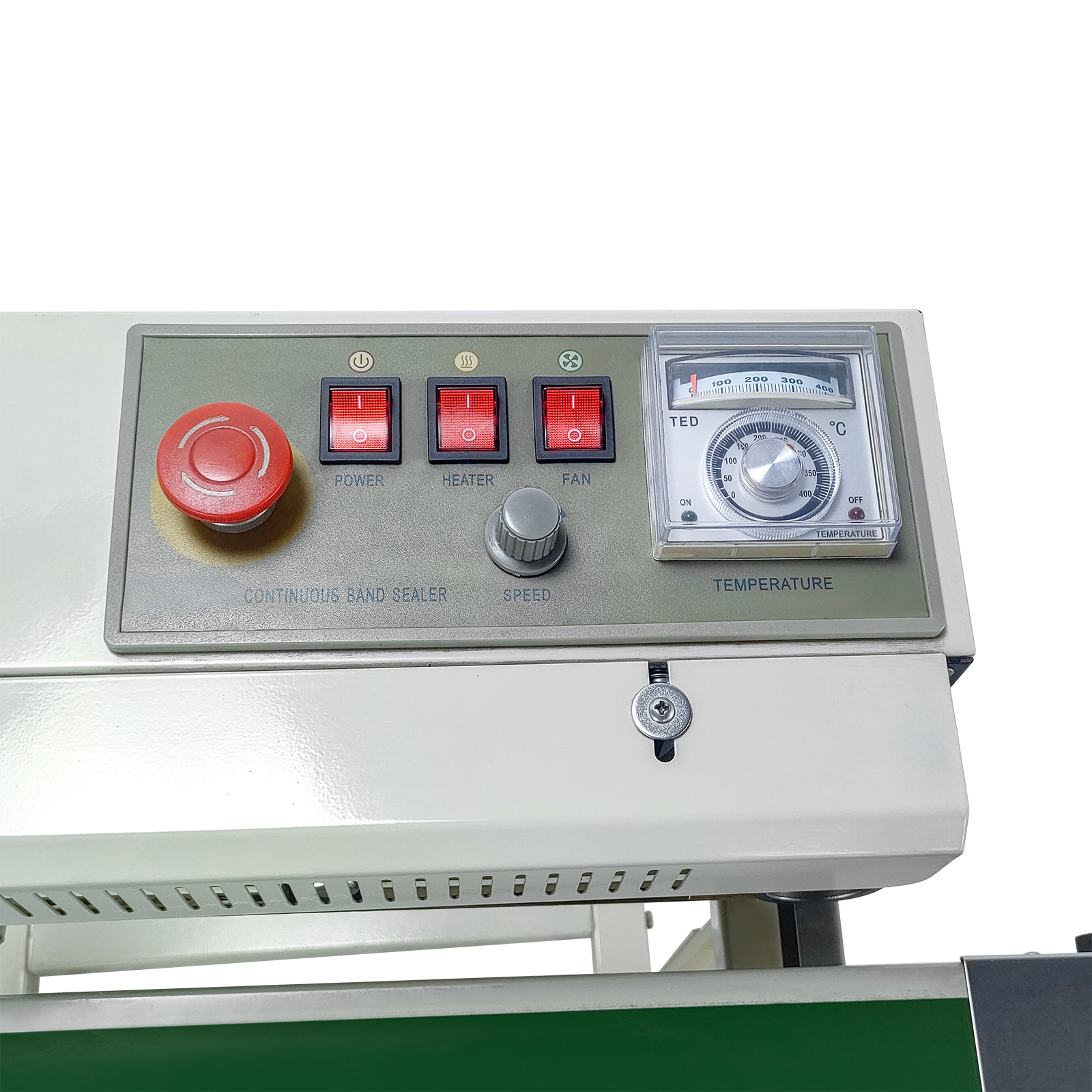DBF-770W SPRAY เครื่องซีลต่อเนื่องแบบประหยัด | การดำเนินงานที่มีประสิทธิภาพ | สายการผลิตขนาดกลางและขนาดเล็กโดยเฉพาะอย่างยิ่ง ‌
