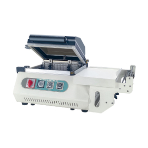 FM-3020 ημιαυτόματο κιβώτιο συσκευασίας σφράγισης, ενσωματωμένη μηχανή κοπής και συρρίκνωσης, μηχανή συσκευασίας θερμοσυστελλόμενης μεμβράνης προϊόντων κουτιού