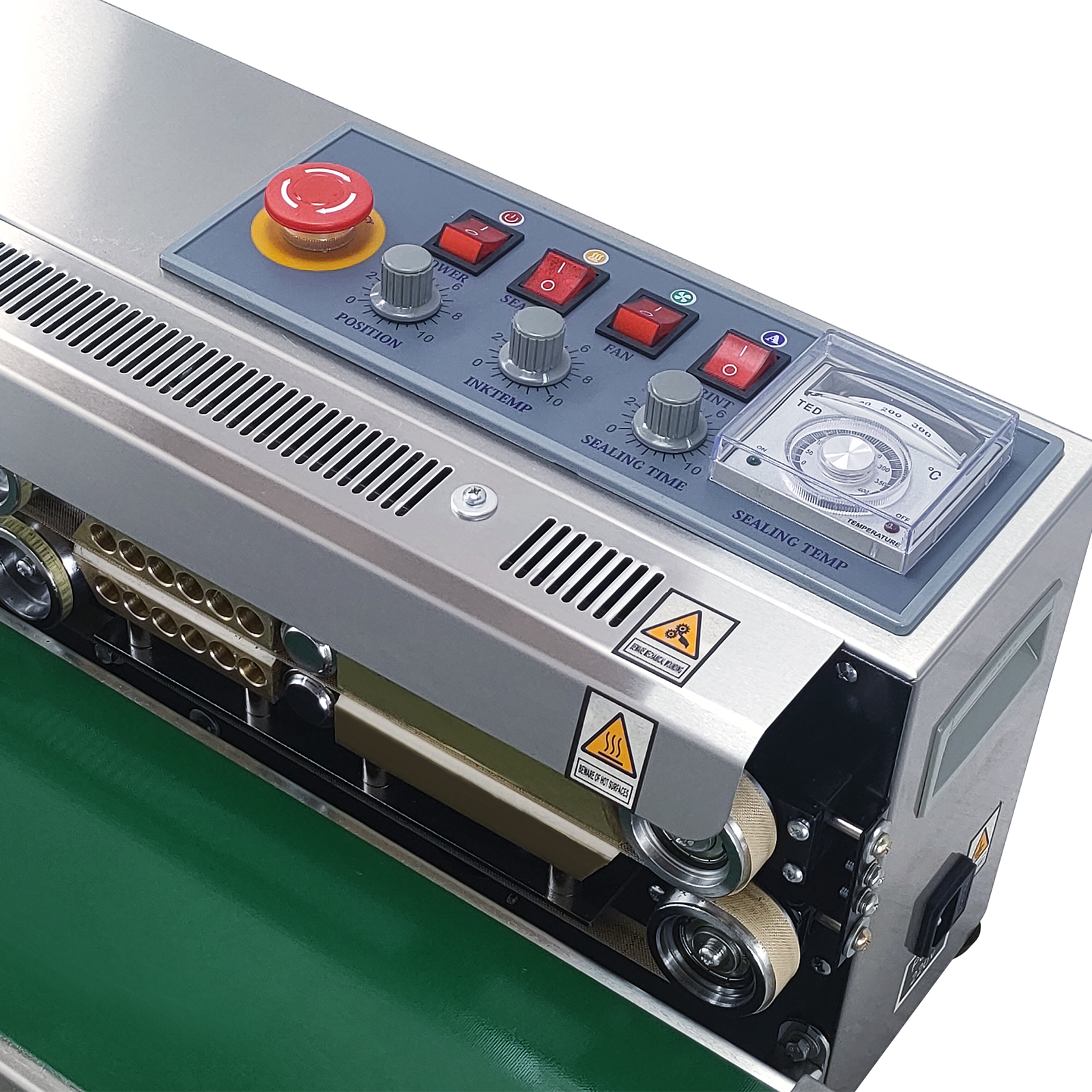 DBF-810W h&oslash;jhastigheds automatisk kontinuerlig forseglingsmaskine til effektiv emballering