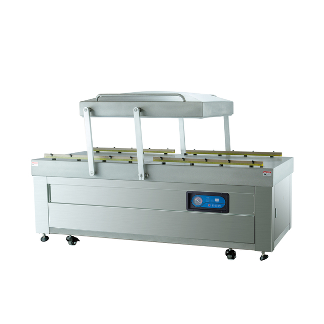 DZQ 1000/2SA(FLAT) Προσαρμόσιμες σακούλες στεγανοποίησης κενού για τρόφιμα Υψηλής ποιότητας Κατεψυγμένη διπλή μηχανή συσκευασίας κενού θαλάμου 