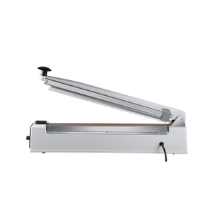 Sellador de calentamiento de Pedal de operaci&oacute;n de pie de PFS-400C-5MM/sellador de Pedal de aluminio Vertical m&aacute;quina de sellado de bolsas de pl&aacute;stico t&eacute;rmicas